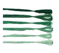6PCS Green Red Threads 20M Silk Embroidery Threads for Sewing/Knitting/Cross Stitch