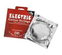 6Pcs Guitar Highly Carbon Steel Cores String .010-.046 6-string Electric Guitar Strings For Beginners Performers Brilliant Sound Strings For Professional Musicians