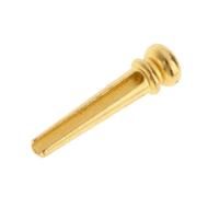6pcs Guitar Metal Bridge Pins String End Peg Block Gold