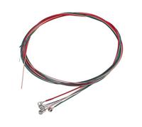 6PCS Guitar String Replacement Steel Wire Colorful Classical Acoustic Guitar String for Piano - Durable Material, Easy Identification, Ideal for Practice and Performance