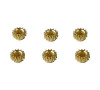 6Pcs Guitar Tuning Pegs Machine Heads Metal Hex Hole String Tuners for Classical and Folk Guitars with Sturdy Metal Casing Easy to Install