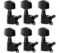 6Pcs Guitar Tunings Key Tuners Replacement Zincs Alloy Guitar Tunings Pegs Key Machine Head Knobs Guitar Machine Head Knobs