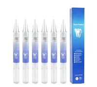 6Pcs Gum Repair Gel Advanced Therapy Gel for Receding Gums Teeth Whitening Essence Pen for Stain Removal Instant Relief for Irritation & Sensitivity Deep Cleaning Oral Care Treatment Fresh Breath for