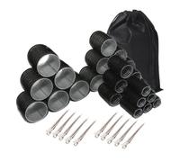 6Pcs Hair Curlers Set With Metal Clip For Long To Short Styling Salon And Formal Event Quick