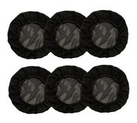 6Pcs Hair Nets for Food Service Workers Disposable Dustproof Elastic Chef Hat Unisex Adjustable Mesh Hairnets for Foodservice..