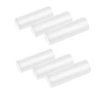 6pcs Halloween Floral Foam Cylinders White Polystyrene Modeling Rods