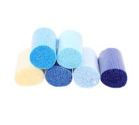 6pcs Hand-Made Craft Latch Hook Wool Pre Cut Yarn Acrylic Fiber
