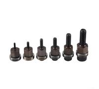 6pcs Hand Rivet Nut Manual Riveter Tool Tips Set for M3 to M10 Sizes, Replacement Accessories for Fast and Secure Nut Assembly in Various Industries