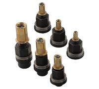 6PCS Hand Rivet Tool Set for M3-M10 Carbon Steel Manual Riveting Machine Accessories with Replaceable Tips, for Automotive and Construction Use