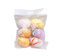 6Pcs Handicraft Egg Easter Holiday House Ornament Easter Basket Stuffing Eggs With Lanyard Day Patio Landscape Egg Decoration For The Home Decorations Ornaments Decorations Outdoor For Table Tree