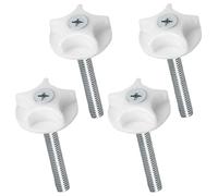 6Pcs Headboard Bolts Screws M8 Headboard Fixings Strong Hold Headboard Bolts Fittings Easy Fit Headboard Screws and Washers for Divan Bed