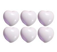 6pcs Heart Stress Balls - Hand Strengthening Exercise Ball | Massage Trainer for Cardiac | Portable PU Training Gym Fitness Equipment | Squeeze the Sun