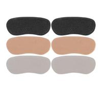 6pcs Heel Pads for Shoes, Polyurethane Froth Fit Adjustment | Thin Double Sided Backing, Lightweight Unisex Option for Leather and Shoes, Outdoor Time