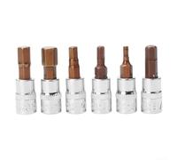 6pcs Hex Screwdriver Bit Set, 14 Inch Tools H3 H8, Made of Sturdy Chrome Vanadium Steel for Everyday Use