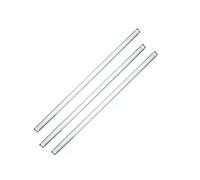 6pcs High Borosilicate Glass Stirring Rods 8x400mm Corrosion-Resistant Round Tip Lab-Grade Mixing Tools Chemistry/Research