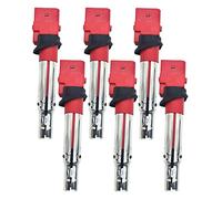 6PCS HIGH ENERGY IGNITION COIL 022905715 95560210100 UF635 Compatible For Audi Q7 TT And Porsche Cayenne GOLF R32 To/u/areg 3.2 3.6 V6 EA390