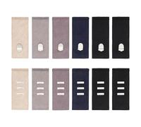 6pcs Hook Adjustable Waistband Extender, Pants Waist Extender, Hook Adjustable Waistband Extenders, Portable Soft Trouser Waist Expanders for Men Women,Jeans,Skirts,Trousers