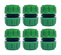6Pcs Hose Connectors,Pipe Connector Repair Water Fittings Extension Parts,Quick Expandable Straight Connections Hosepipe Kit,Extender Joints Extending Accessories,for Join 1/2 Inch Garden Connection
