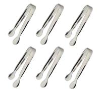 6PCS Ice Tongs Mini Tongs 4. 25Inch Stainless Steel Small Serving. Small Kitchen Tiny for Snacks Tea Party. Coffee Bar. Desserts By Sunenlyst. 35