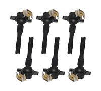 6PCS Ignition Coil 12131748018 1748017 12131703228 UF300,Compatible for BMW E38 E39 E31 E36 E46 X5 Z3 Z8 540i 325i