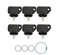 6PCS Ignition Key Compatible with Toro Exmark 63-8360 103-2106 1-603511 62-7770 Mower Replacement Key