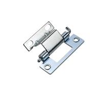 6pcs Industrial Electrical Detachable Concealed Iron Galvanized Hinge Motor Equipment Distribution Box Cabinet Door Hinge(Iron-2)