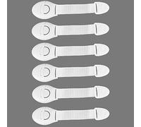 6pcs Infant Baby Safety Appliance Fridge Drawer Cupboard Cabinet Door Drawers Lengthened Lock Latch (20pcs)