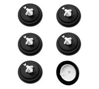 6Pcs Inlet Float Valve Washer Toilet Fill Valve Diaphragm Washers Rubber Ball Valve Washer for Cistern Float Valves to Improve Toilet Performance