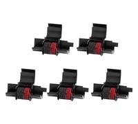 6pcs IR40T IR-40T IR40 IR-40 Ink Roller Printer Ribbon Fit For Casio FR 2550 2500 HR100 HR150 HR7 HR8 HR16 Printer Copier Parts(IR40T Black Red)
