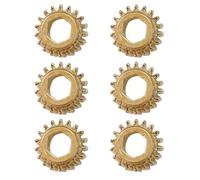 6PCS Iron Guitar Tuning Gears Iron Guitar Gear Replacement for Classical Instruments Precisions Mechanics Stable Peg Gear Machine Heads