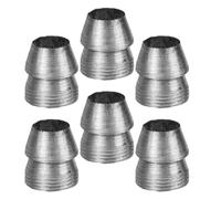 6pcs Iron Hammer Wedge 8mm with Hoops for Hammer Handles Planting Day | Stable Replacement for Hand Tool Repairers, Iron Material, DIY Projects, Woodworking Shop