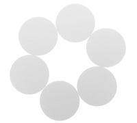 6Pcs Iron Metal Plates for Magnetic Phone Car Mount Holders | 4x4x0.1cm Size, Adhesive Back, Smooth Edge Finish, for Flat-Backed Cases and Daily Driving