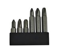 6Pcs JIS Screwdriver Bit Set - 35mm&50mm-with Magnetic Tip, 1/4 Hex Shank, S2 Alloy Steel-Solve Maintenance for Japanese Cars, Pickups, Motorcycles, Bicycles&Other Equipment