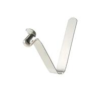 6pcs Kayak Paddle Spring Clips Tent Pole Clips Push Button Spring Snap Clip Locking Tube Pin