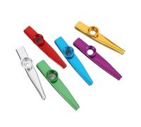 6Pcs Kazoo, Multipack Kazoo Metal Kazoo kazoo Instrument Gazoo Musical Instruments for Kids Gift Instrumental Accompaniment