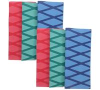 6pcs Kitchen Knife Handle Grip Covers Non Slip EVA Sleeve Protector | Heat Shrink Wrap Style, for Kitchen Knife and Cutter Handle, Home Chefs Food Prep