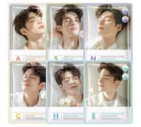 6pcs Korean Mens Face Mask Set: Astaxanthin + Nicotinamide + Hyaluronic Acid + Chamomile + Vitamin E + Sali-cylic Acid, Facial Masks for Moisturize, Nourish, Smooth & Brigh-ten, Face Masks Skincare