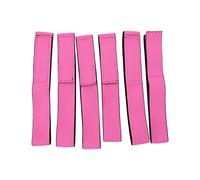 6PCS Lace Melting Band Adjustable Wig Band Elastic Hook and Loop Design for Salon Wigs Supplies Double Sided Fleece Comfortable Fit 3.5cm 60cm 6 Pieces