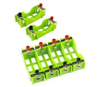 6Pcs Large Battery Holder Case Series Circuit Parallel Circuit Box Chamber for Experiment Electricit Electronic Component Holder