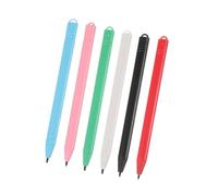 6pcs LCD Writing Tablet Stylus Pens for Office and Students | Plastic Build, High Sensitivity Touch Control, Portable Use, for On-the-go Sketching and Digital Note Taking Random Style