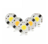 6pcs LED 3W 5W 7W 9W COB Chip Lamp 220V Smart IC No Need Driver LED Bulb for Flood Light Spotlight DIY Lighting Cold White Warm White,Warm White,3W