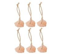 6pcs Lick Salt Block Guinea Pig Pellets Animals The Pet Supplies Bunny Treats Horse Treats Horse Supplies Alpaca Salt Lick Deer Food Deer Salt Mineral Orange