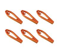 6Pcs Lightweight Plastics Nails Holder for Woodworking and Projects Unguis Placement Set