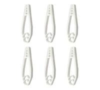 6Pcs Lightweight Plastics Nails Holder for Woodworking and Projects Unguis Placement Set