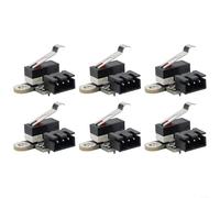 6Pcs Limit Switches with 1M 3-Pin Cable for 3018-Prover for mx3 CNC Router