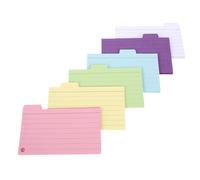 6pcs Lined Notepads for Study and Office Daily Work Compact Paper Pads | Horizontal Lines, Easy Tear-off Sheets, Convenient to Carry, Memo Use for Noting and Learning Random Color