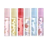 6pcs Lip Oil 6.3ml Plastic Moisturizing Lip Care for Women