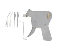 6Pcs Lock Pick Kit Professional Stainless Steel ABS Precision Locksmith Tools for Solid Brass Padlocks Vintage Antique Locks Drawer Door Repair