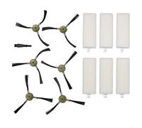 6PCS Long Lasting Filter&Side Brush for OKP Life K2 K3 K4, for Lefant M210 M210S Robot Vacuum Cleaner Replacement Accessories