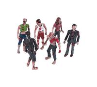 6Pcs/Lot 10CM the Walking Dead Zombie Action Figures Toys Movie Characters Action Zombie Figures Kids Toy